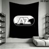 AZ Alkmaar logo Wall Hanging Printed Fabric Blanket Decorative Tapestries for Bedroom Living Room Home Decor