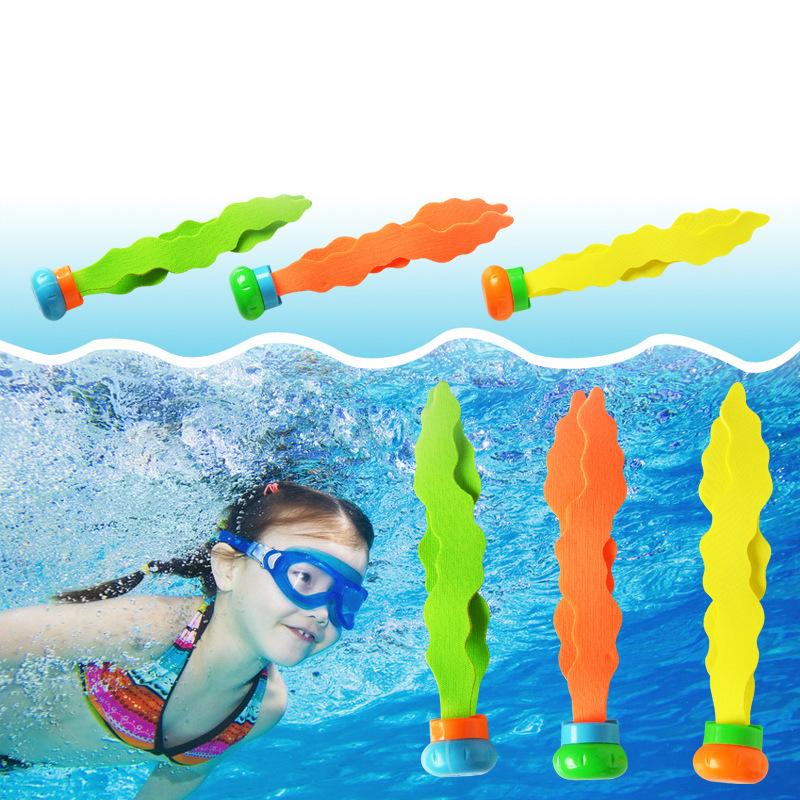 Kids Diving Game Toys Set Cartoon Underwater Diving Toys Diving Game Water Sports Toy Set Swimming Pool Accessories