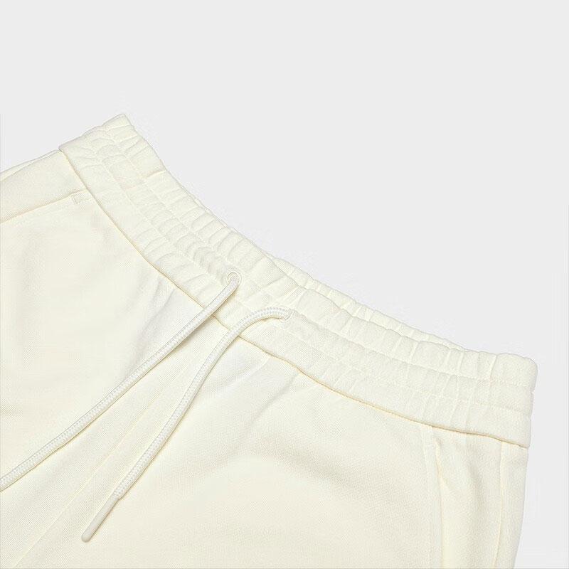 New FILA Knitted Sweatpants Women's Milk Salt White F51W339699F-IV