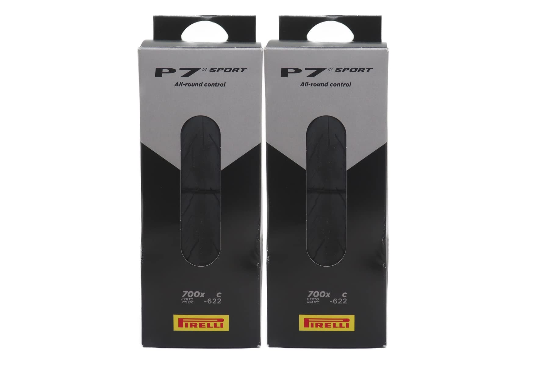 

Set of two PIRELLI P7 Sport 700c clincher tires (700x24c) [Imported]
