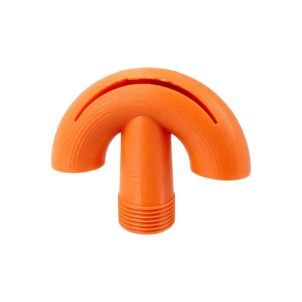 Reusable Threaded Fan Shape Waterfall Nozzle for Swimming Pool Return Water Fountain Durable Plastic Construction Suitable for Various Pool Systems
