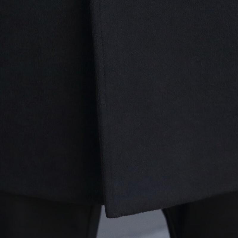 FAPAI.EC Men's Wool Blend Overcoat