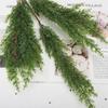 Simulation of Cypress Branches Leaves Simulation Plants for Home Decoration