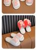 Winter Soft-Soled Cotton Slippers for Toddlers and Girls – Warm Plush Comfort