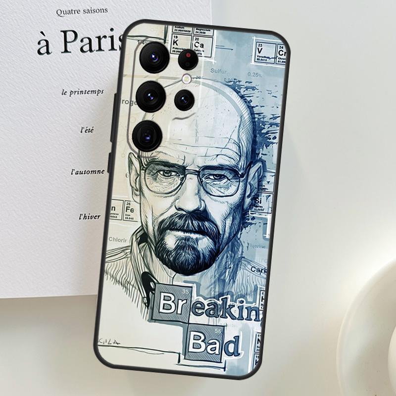 Breaking Bad Case For Samsung Galaxy S26 Ultra S25 S24 S22 S21 S23 Ultra Plus S10 S20 S25 FE Phone Cover