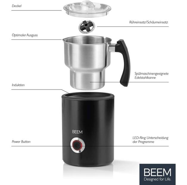 Вспениватель молока Beem Milk Perfect elektrischer с индукционным контейнером (08158)