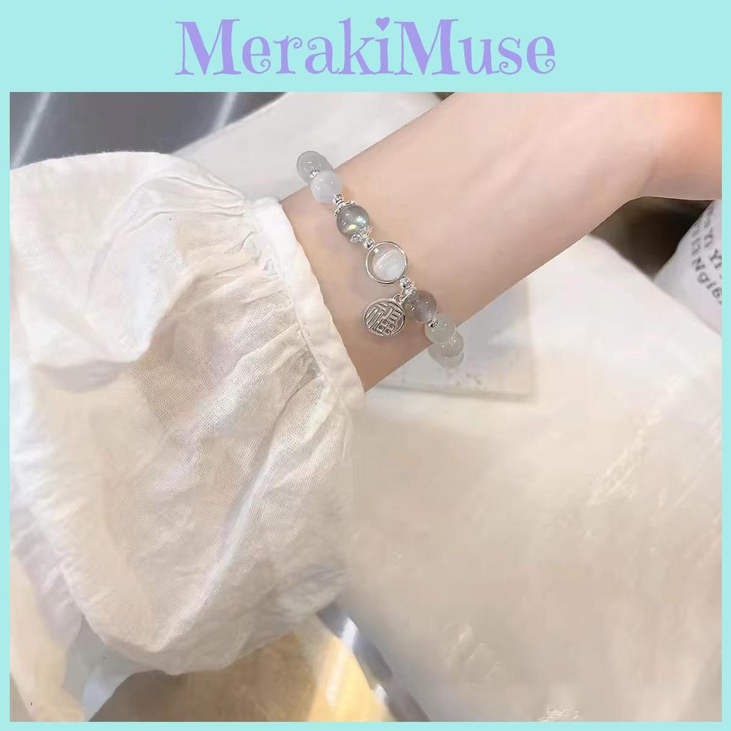 Stylish Cat's Eye Crystal Bracelet For Women Trendy Geometric Fashion Gift