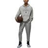 Jordan Sportowy Dri-FIT Crossover Outdoorowy Casualowa Bluza z Kapturem Męska Bluzy Heather-Gray FV8627-050