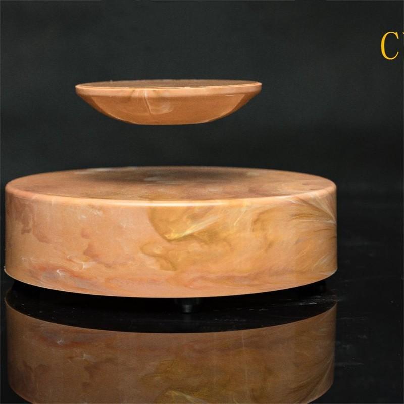 Magnetic Levitation and Rotation Display Stand for Figures Jewelry Weight-bearing 350g Base with Light Office Home Decor Gifts