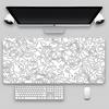 Terrain Map Contours Keyboard Gamer Carpet Rubber Mat Full Gamer Pc Keyboard Mouse Gamer Table Gaming Pc 90x40cm