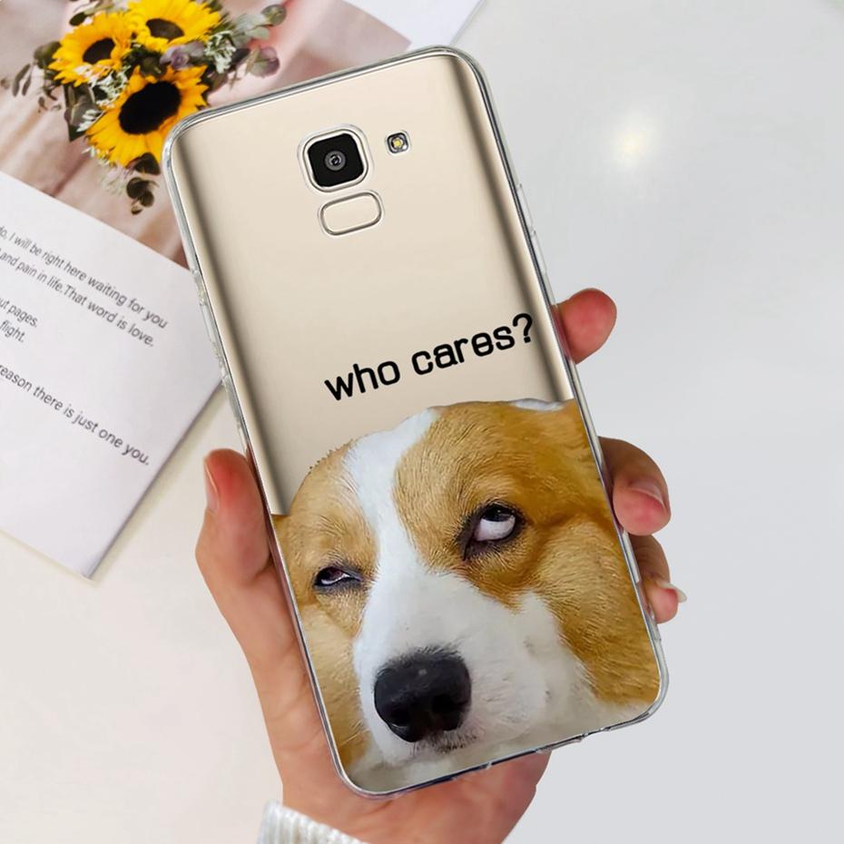 Lovely Printing Case For Samsung Galaxy J6 J6+ J600G J610G Soft Silicone TPU Back Cover For SamsungJ6 J 6 Plus 2018 Phone Cases