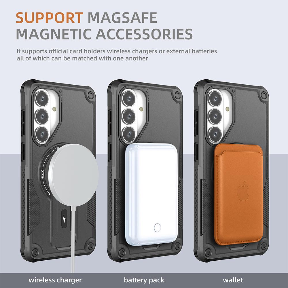 Handyhülle mit Trageband und stoßfestem Ständer für Samsung Galaxy S26 Ultra, S25 FE, S24 Plus, A17 5G, A56, A26, A36, A16, A55, A15 und A35