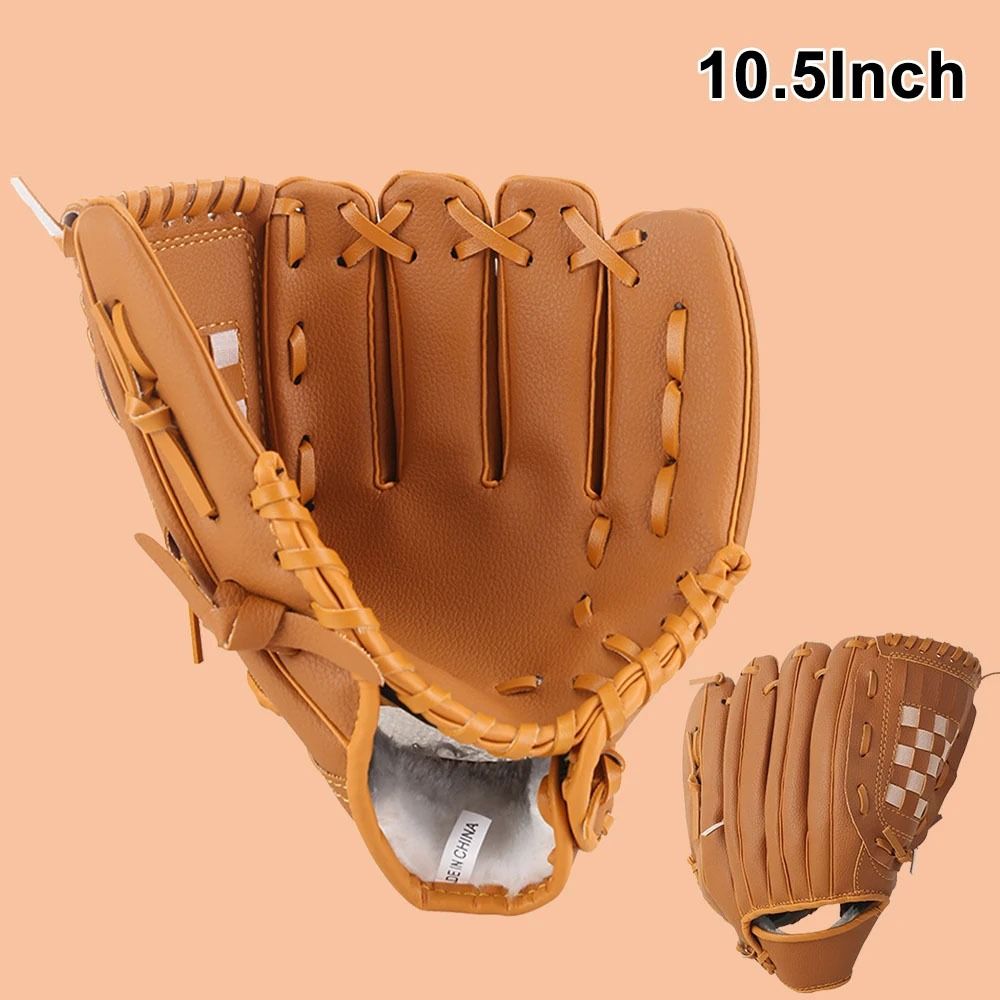 1ks tréninkové vybavení Baseballová rukavice Baseballová tréninková softballová soutěžní rukavice pro děti