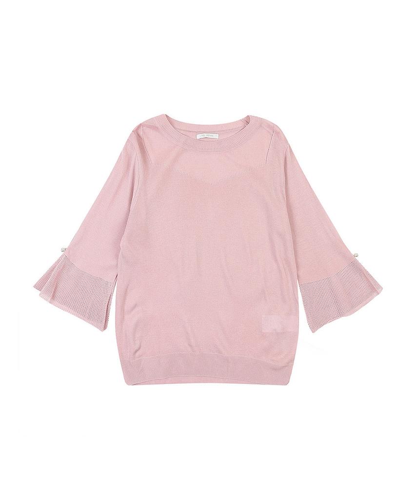 MESENSE See-Through Color Block Knit_Mb28Knm603Z