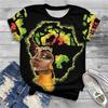 Bohemia Girl 3d Printed Kids Adult T-shirt Summer Women's Casual Outdoor Girl Short Sleeve Tees Top Pullover