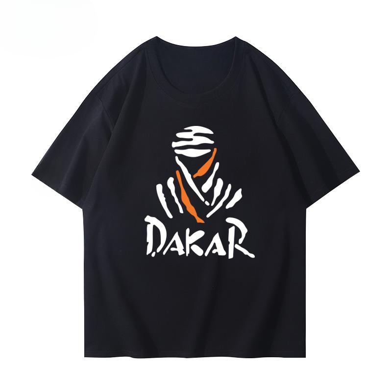 Rallye Dakar 2025 Manches Courtes Tout-terrain E Voiture Camion Moto Équipe Course Vêtements Commémoratifs T-shirt pour Hommes et Femmes