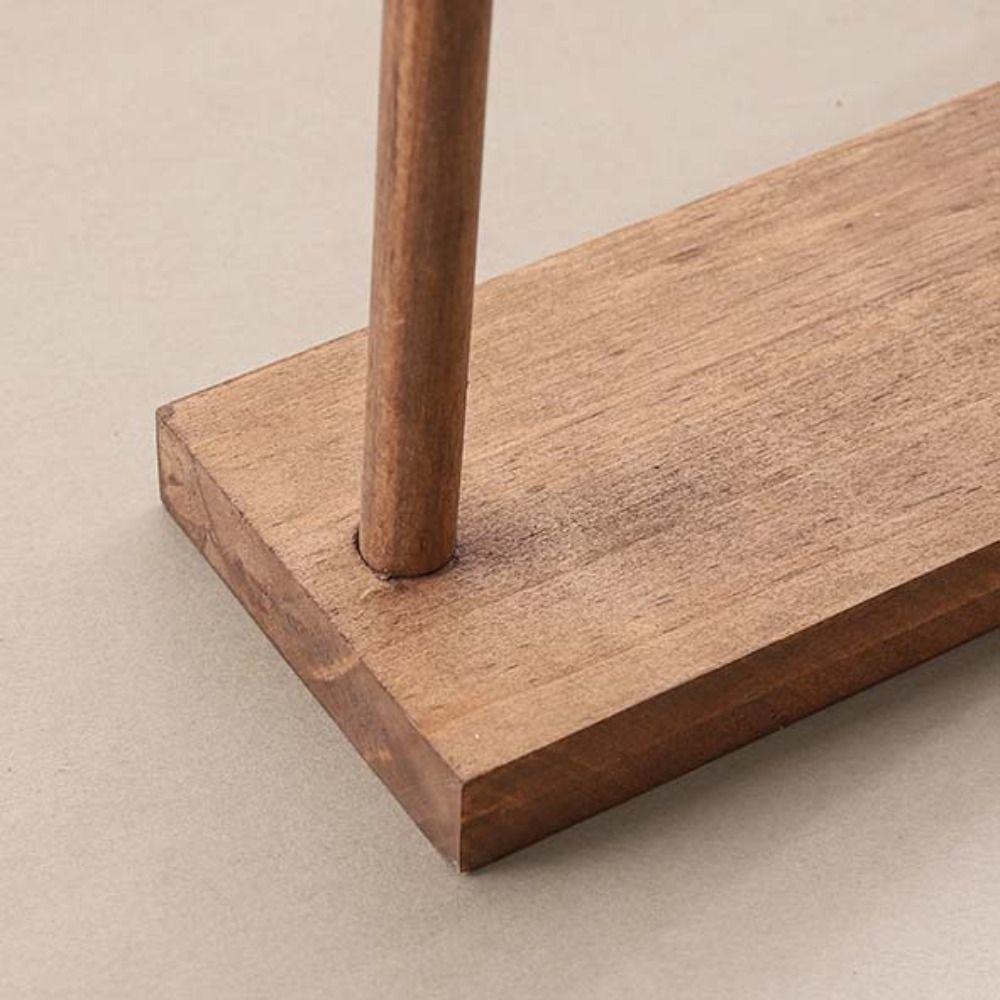 Wooden Jewelry Display Stand Necklace Holder Necklace Hanging Rack Jewelry Organizer  Home Use