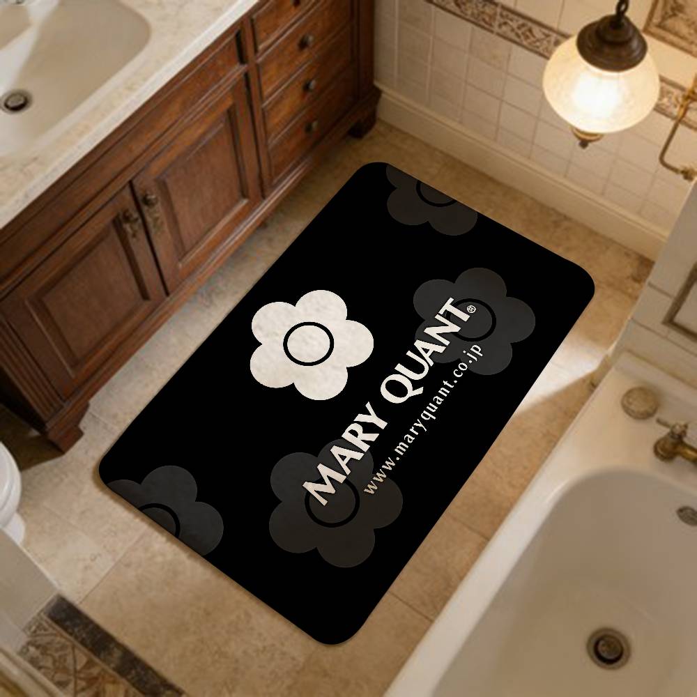 Fashion M-Mary-Q-Quants Floor Mat Cheaper Anti-slip Modern Living Room Balcony Printed Bedside Mats