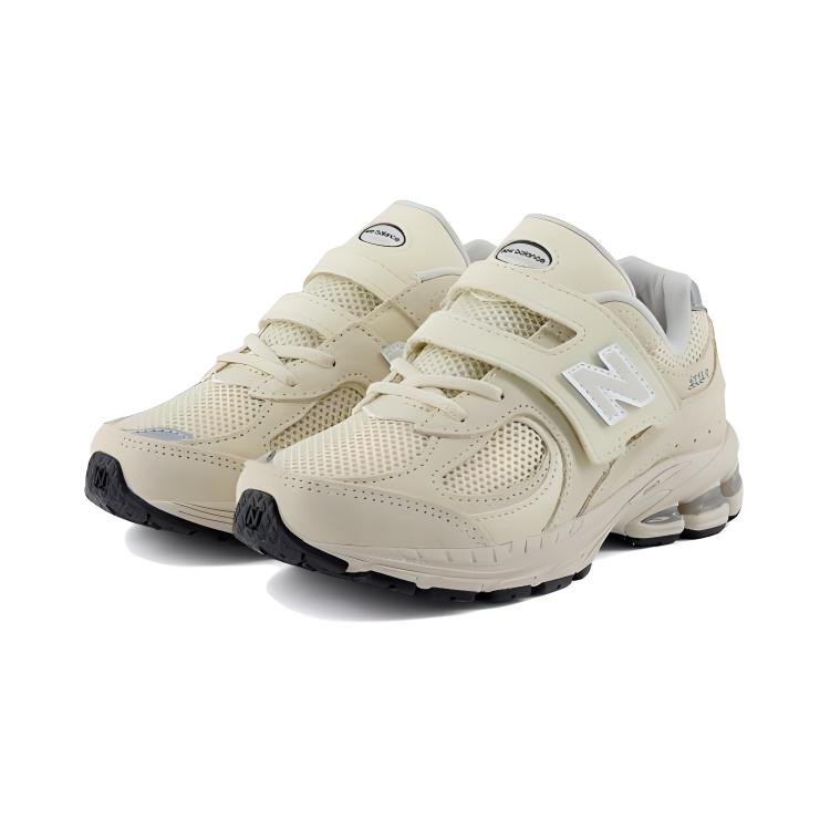 New Balance NB 2002R Minimalist Comfortable Shock Absorbing Durable Low Top Kids Running Shoes Kids sneaker Light-Milk-Tea PV2002RE