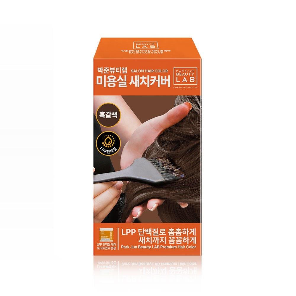 

PARKJUN BEAUTY LAB Beauty Salon Satch Cover Dye Black Brown 120g