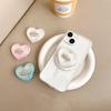 Colorful Heart Magnetic Phone Holder: Luxurious Airbag Design for Easy Viewing