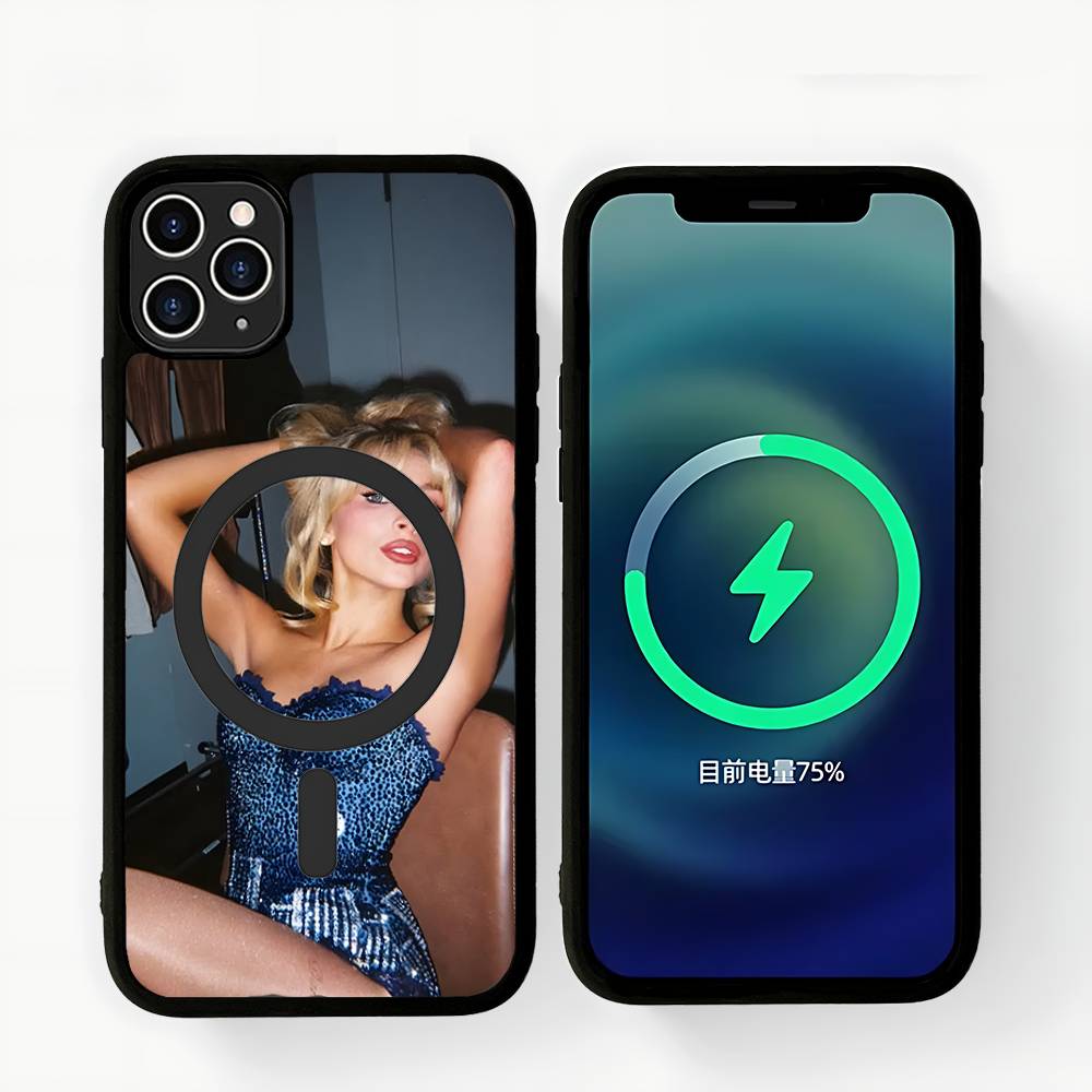 

Singer S-Sabrina C-Carpenter For Magsafe Magnetic Wireless For IPhone 16 15 14 13 12 11 17 Pro Max Plus Phone Case iPhone 14