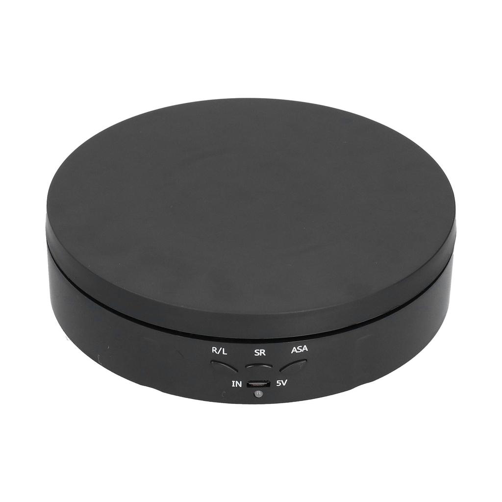 145mm 360 Degrees  Round Auto Rotating Display Stand 3 Speed Control USB Powered Jewelry Turntable for Exhibition