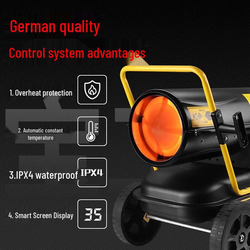 BGE Industrial Fuel Oil Warm Air Heater