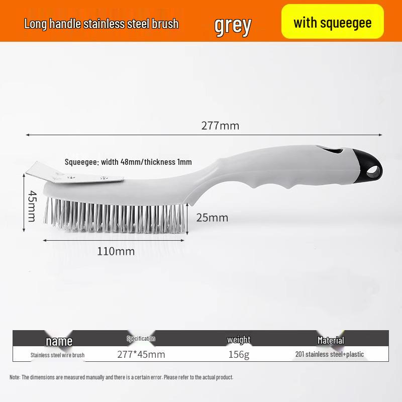 

Специальное предложение для новых пользователей: Стальная проволочная щетка с пластиковой ручкой для очистки и удаления ржавчины
