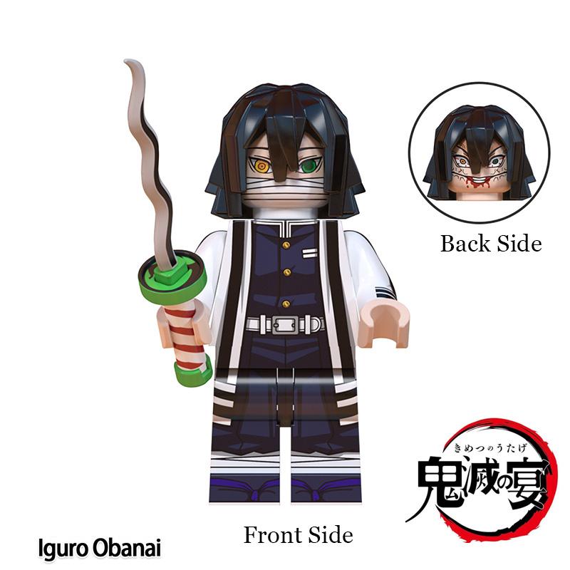 Slayer Assembled Demon Building Blocks Iguro Obanai Kanroji Mitsuri Puzzle Toy