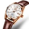 OLEVS Luxury Watches For Women Top Brand Luminous Date Leather Waterproof Quartz Ladies Watch Relogio Feminino Girl Gift