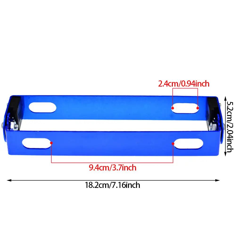 Aluminum Motorcycle Car License Plate Frame Holder Racing Auto Adjustable Angle License Plate Frame Motorcycle Holder Bracket
