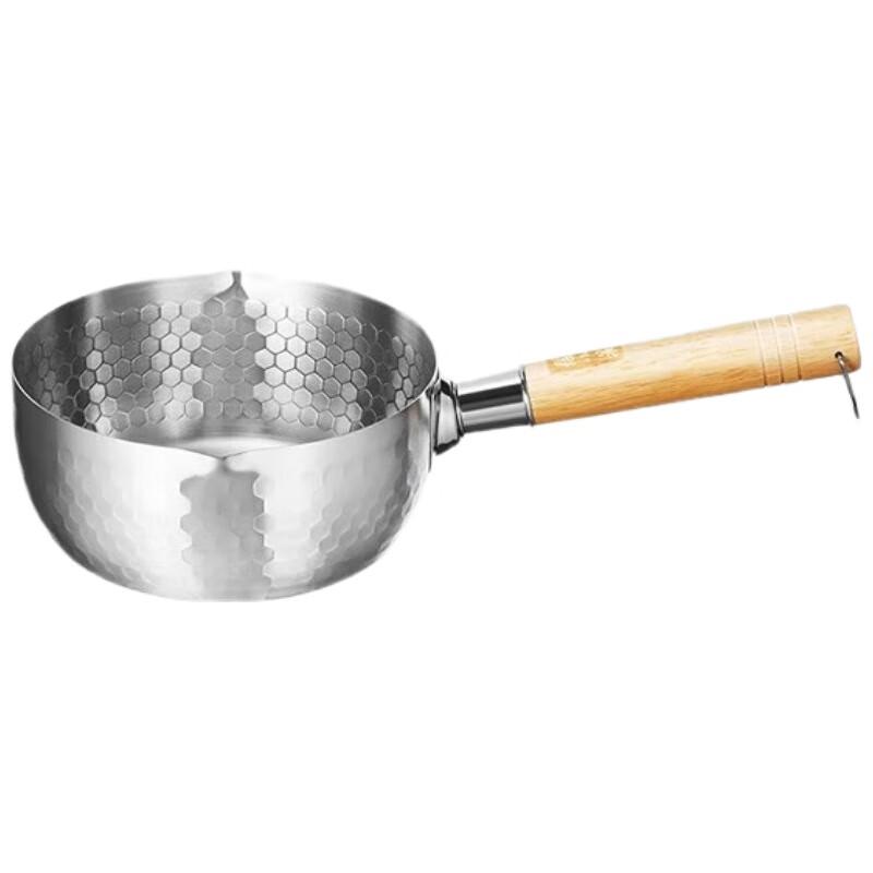 Zhang Xiaoquan 18cm 0-Coating Stainless Steel Yukihira Pot