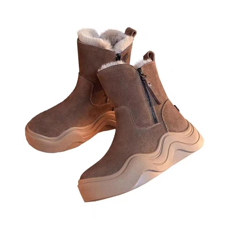 

Короткие зимние сапоги женские зимние новые ботильоны плюс бархат осень и зима мех тонкие короткие сапоги модные простые английские 40 40