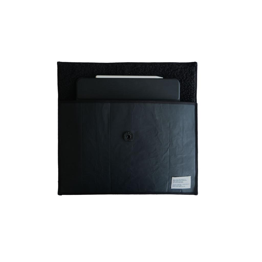 407 Coffee Bean Bag Upcycling Pouch - Black
