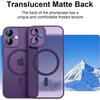 Coque de Protection - BOOLING - iPhone Air - avec Anneau Magnétique - Violet - 2 Verres Trempés
