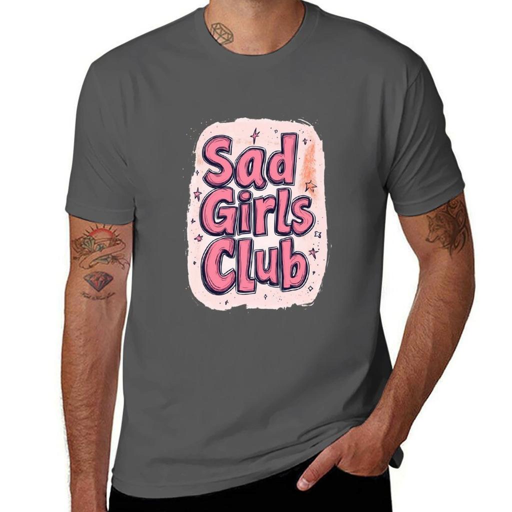 Sad Girls Club T-Shirt Sweat Absorbing Sports Tee Shirt