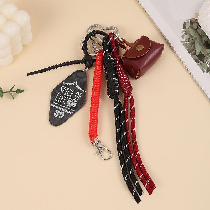 Small Nylon Rope Handmade Handbag Hanging For Women Backpack Pendant Bag Accessories Cute Mini Bag Pendant