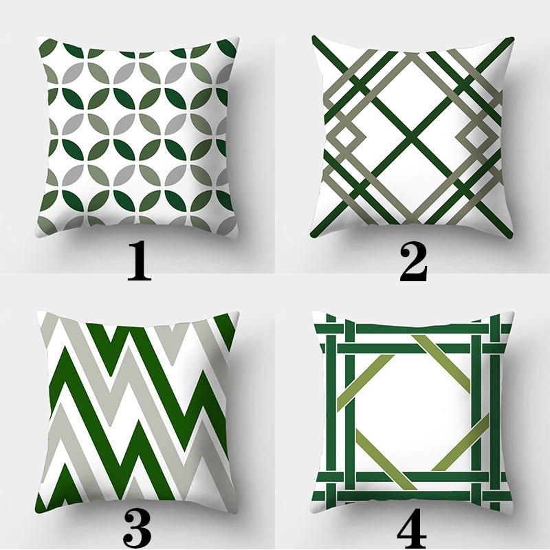 Dark Green Series Sofa Pillowcase 45cmX45cm Throw Pillowcase New Cushion Cover For Home Decor