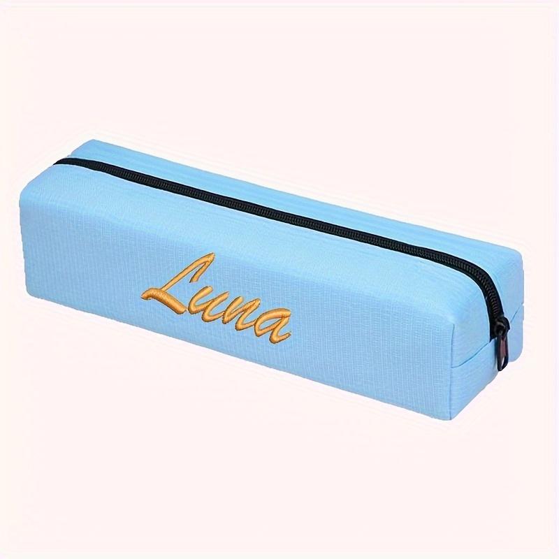 Customization of Personalized Gifts Large Capacity Student Pencil Case Storage Simple Students Convenient Stationery Bag