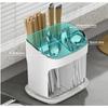 Plastic Utensil Holder Kitchen Chopstick Cage New Chopstick Bucket  Tableware Storage