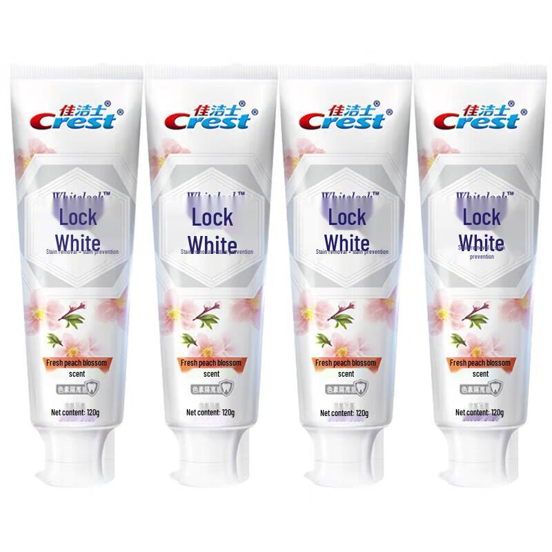 Crest Whitening Toothpaste Fresh Peach Blossom Scent