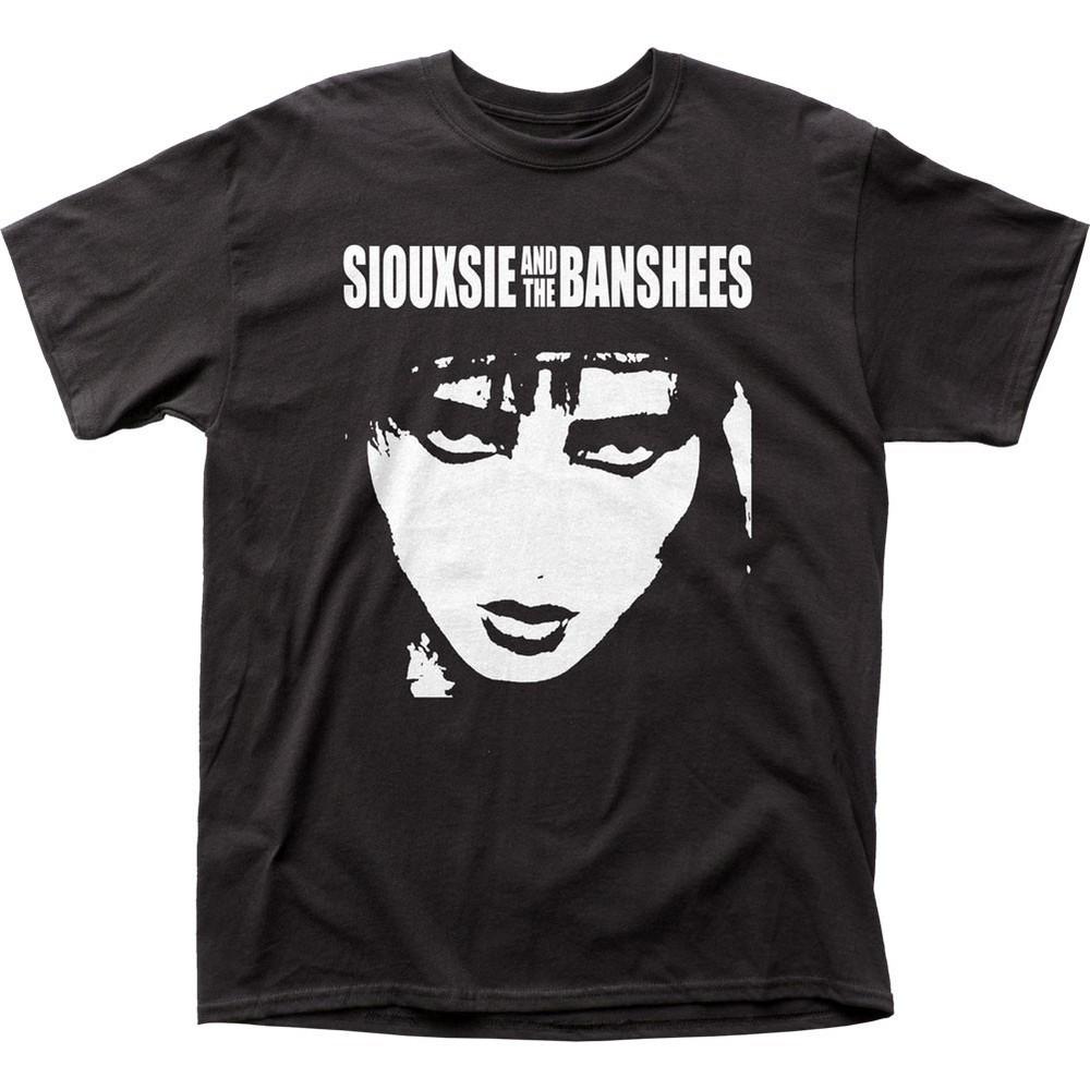 

Siouxsie amp The Banshees Face Mens T Shirt Music Classic Rock Band Tee New Black Unisex T-Shirt M