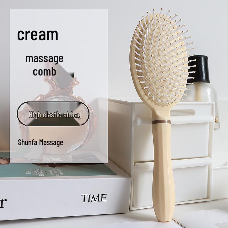 

Женская массажная расческа с воздушной подушкой - Антистатичный изогнутый дизайн для укладки и распутывания