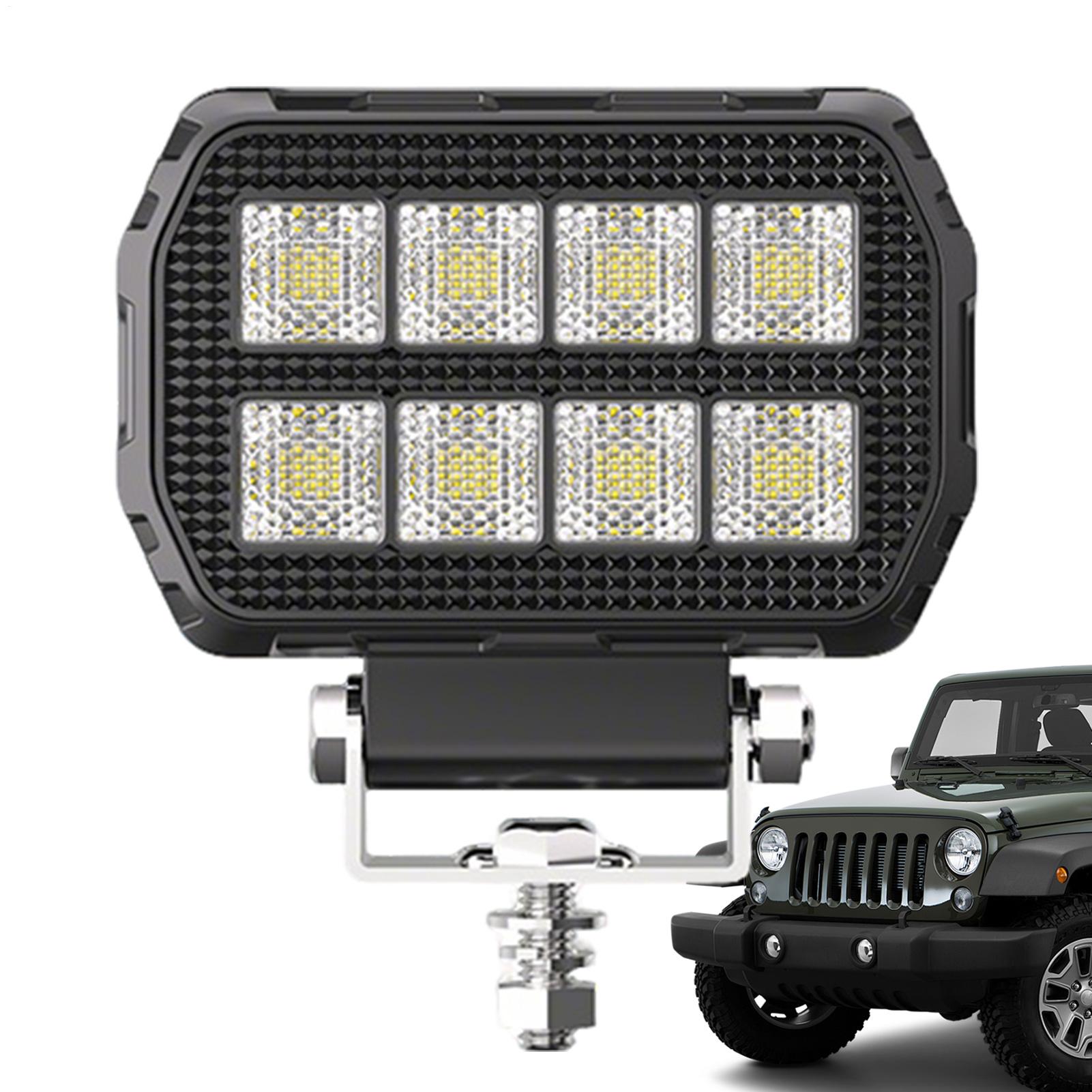 

Светодиодная фара-подиум Алюминиевые светодиодные рабочие фары Яркое Высокое Янтарное Пылезащитное Освещение для Автомобиля Грузовика Дороги Квадроцикла Автомобильное Использование CN