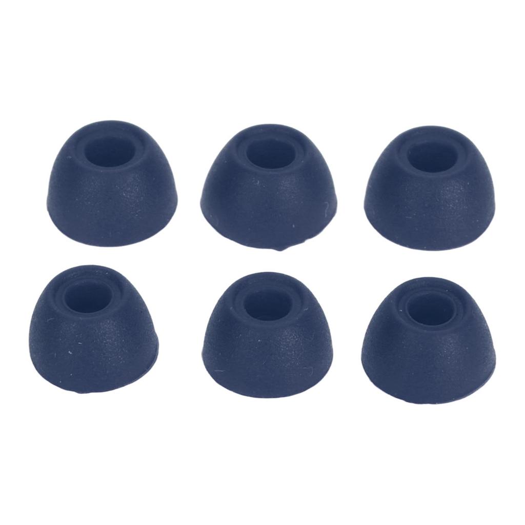 3 Pairs Ear Tips Soft Silicone S M L Size Replacement Earbuds Cover for Galaxy Buds 2 SM R177 Blue