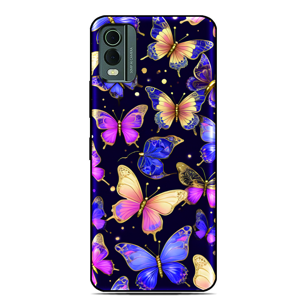 Schmetterlings-Bild Handyhülle Für Xiaomi Poco C85 C85x C40 M7 C71 Redmi 15C A7 A5 4G 11A 13C 12C Note 15 11 12 Pro 5G Rückseite