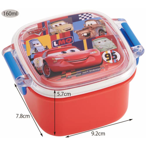 Skater Bento Box Mini 160ml Dessert Case Side Dish Holder Small Dishwasher Microwave OK Made in Japan Disney Cars 20 Boys RC1A