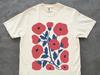 Matisse Poppy Floral Tee – Hand‑Drawn Linocut Style Flower Graphic Shirt, Comfort Colors, Soft Ink Print for Nature & Flower Lovers