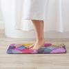 1P Chroma Foliage pattern Kitchen Rug Non-Slip Door Mat Pop design Bathroom Rug Bath Mat Carpet for Home Sink Laundry ecoreeree